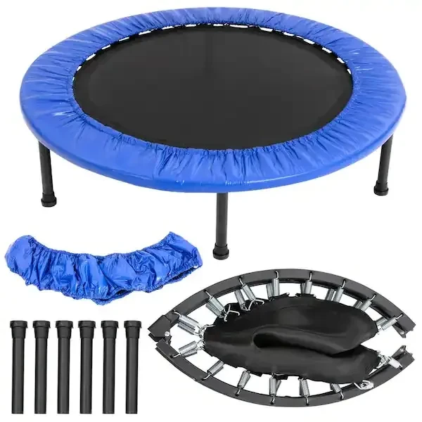 Trampoline – 50 inch – Black and Blue